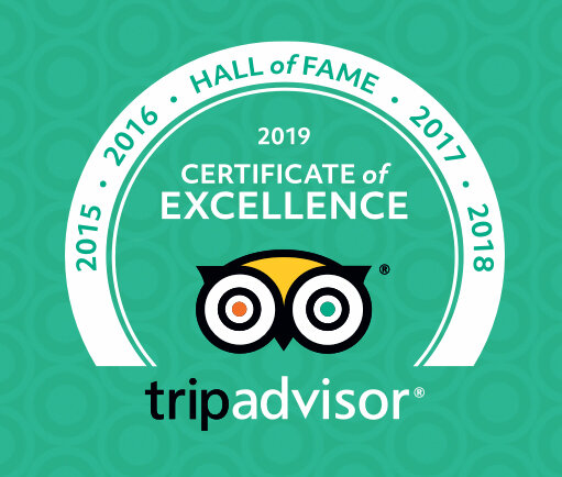 Photo of TripAdvisor Certificate of Excellence 2019 to AJE