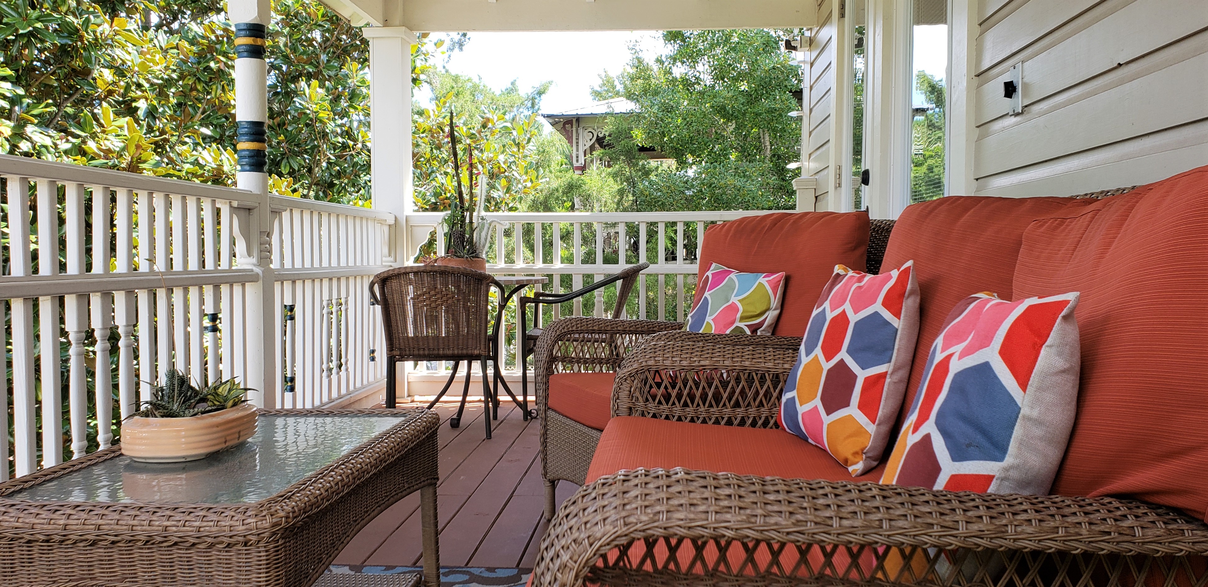 Photo of Howard Carter Suites' Balcony with couch and chair